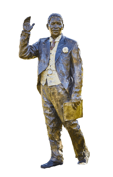 Previous Statue